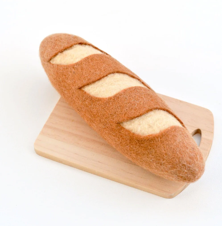 Tara Treasures Felt French Loaf Bread