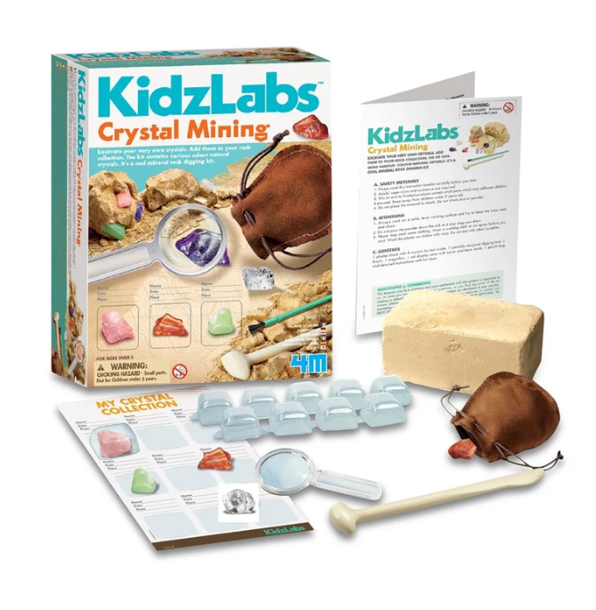 4M Kidzlabs Crystal Mining