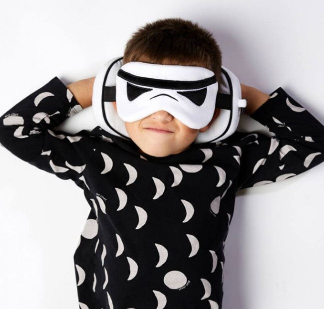 Relaxeazzz Original Stormtrooper Travel Pillow with Mask Set Plush