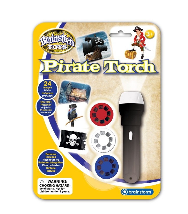 Brainstorm Toys Torch Projector - Pirate Novelty