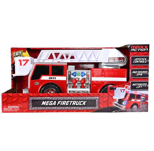 MAXX Action Power Big Rig Fire Truck