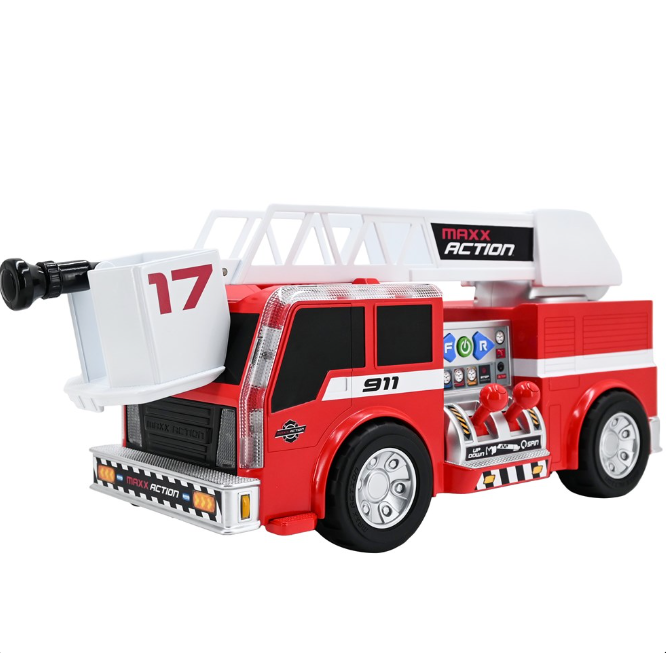 MAXX Action Power Big Rig Fire Truck