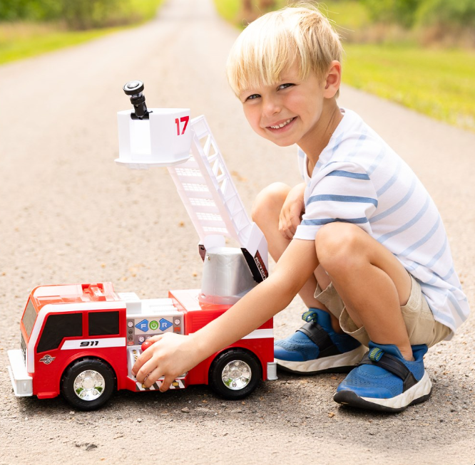 MAXX Action Power Big Rig Fire Truck