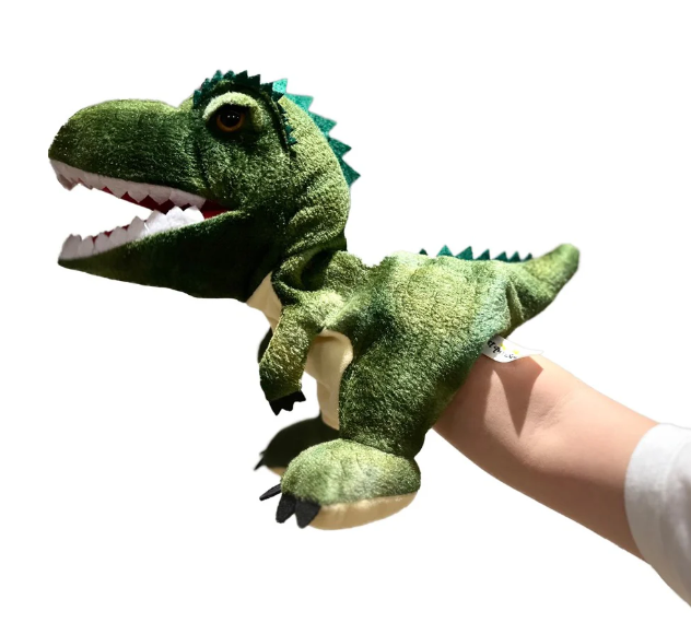 Johnco Plush Hand Puppet T-Rex