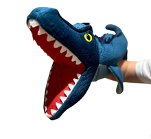 Load image into Gallery viewer, Johnco Plush Hand Puppet Mosasaurus

