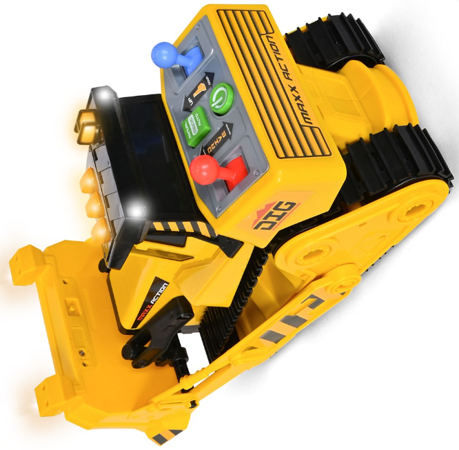 MAXX Action Power Dig Rig Bulldozer