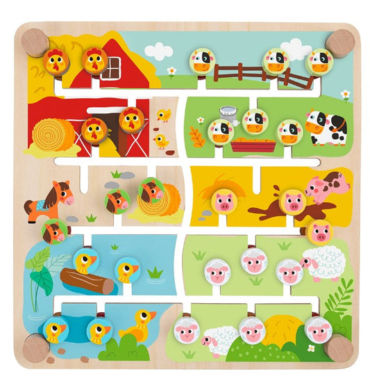 Tooky Toys Alphabet and Farm Maze LAST ONE Toddler