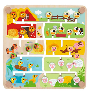 Tooky Toys Alphabet and Farm Maze LAST ONE Toddler