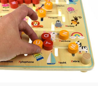 Tooky Toys Alphabet and Farm Maze LAST ONE Toddler