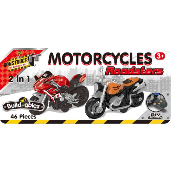 Construct IT Build-ables Motorbikes 2 in 1