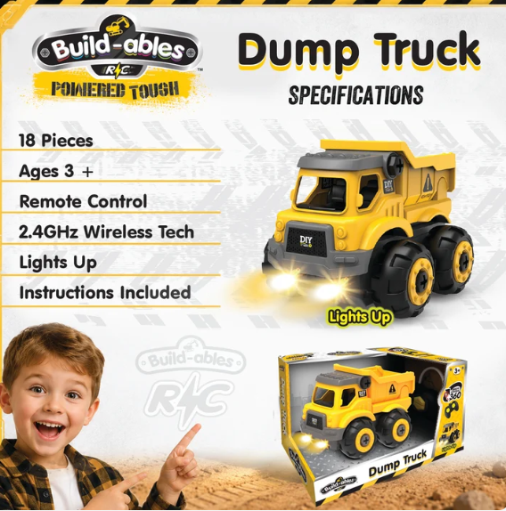 Construct IT Build-ables RC Dump Truck