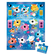 Load image into Gallery viewer, Janod Unicorn Puzzle 24pc
