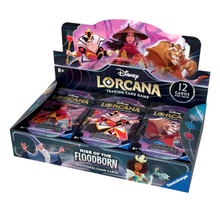 Load image into Gallery viewer, Disney Lorcana TCG Series 2 Rise of The Floodborn Booster Pack  BOX SET
