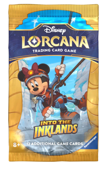 Disney Lorcana TCG Series 3 Into The Inklands Booster Pack BOX SET Trading Cards