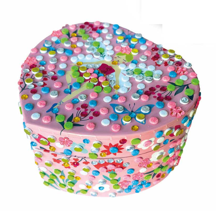 Sycomore Stick and Fun Mosaic Heart Music Box
