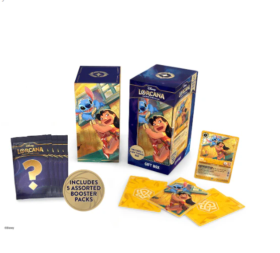 Disney Lorcana TCG Series 7 Archazia's Island Lilo Gift Set Trading Cards