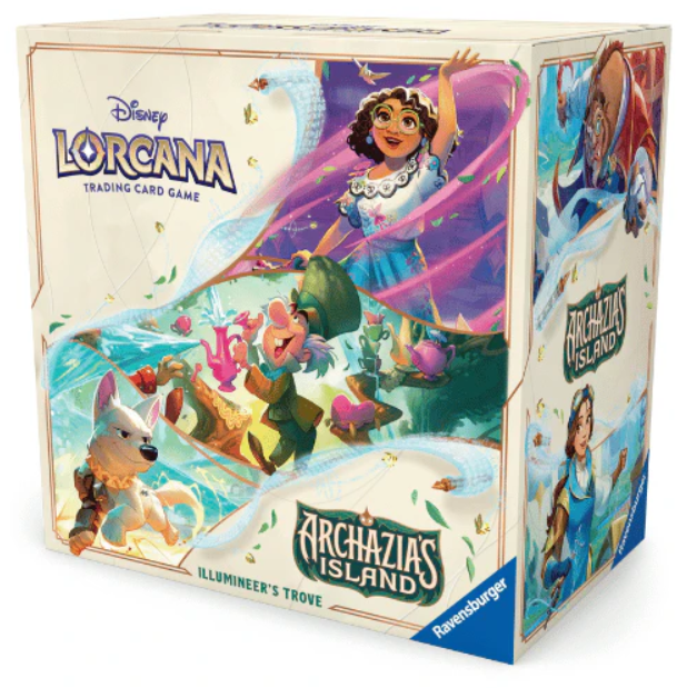 Disney Lorcana TCG Series 7 Archazia's Island Illumineer's Trove Trading Cards