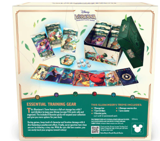 Disney Lorcana TCG Series 7 Archazia's Island Illumineer's Trove Trading Cards