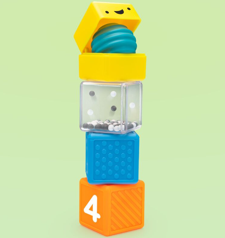 Sassy Baby Busy Builder Activity Blocks  COMING SOON