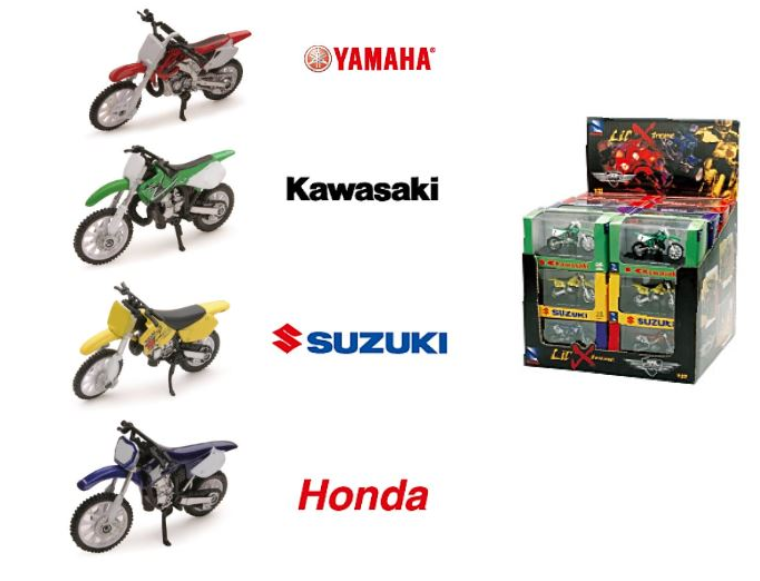 Motocross Dirt Bike Mini Licenced toy motorbike