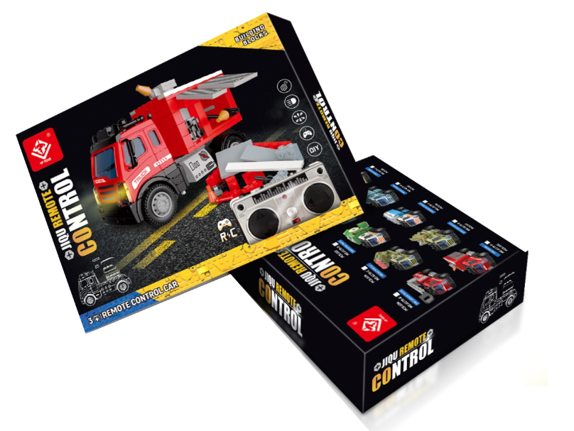 Remote Control Brick Building Truck Construction Toy