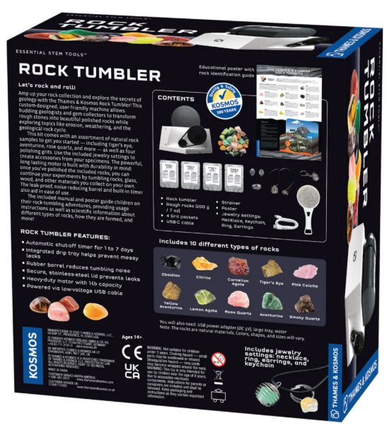 Thames and Kosmos Rock Tumbler  COMIN SOON