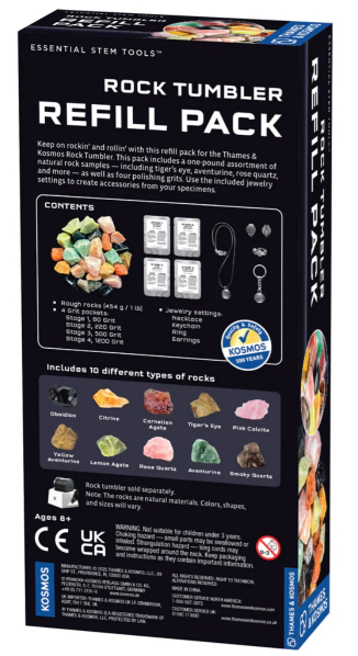 Thames and Kosmos Rock Tumbler Refill Pack  COMING SOON