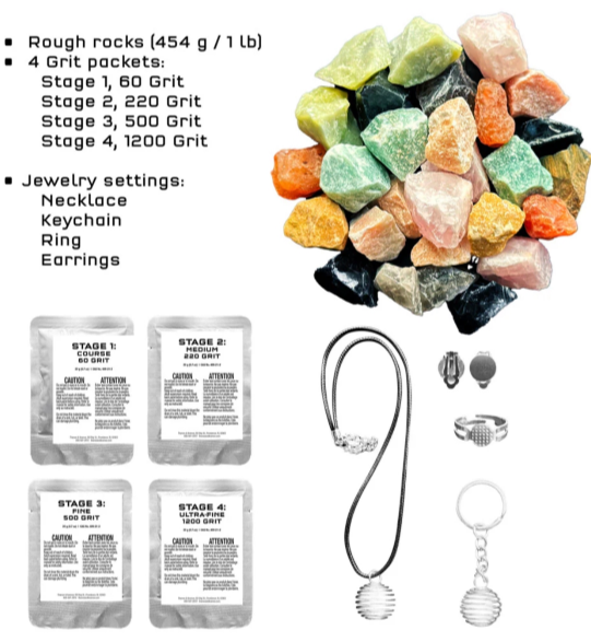 Thames and Kosmos Rock Tumbler Refill Pack  COMING SOON