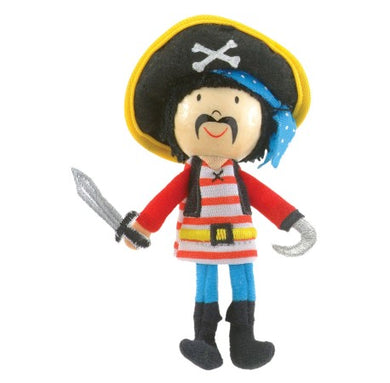 Fiesta Crafts Stripes Pirate Finger Puppet puppet