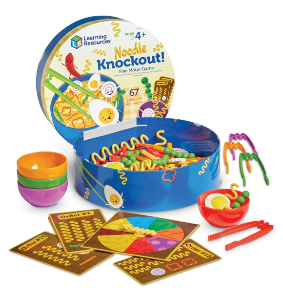 Learning Resources Noodle Knockout Fine Motor Game