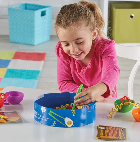 Learning Resources Noodle Knockout Fine Motor Game