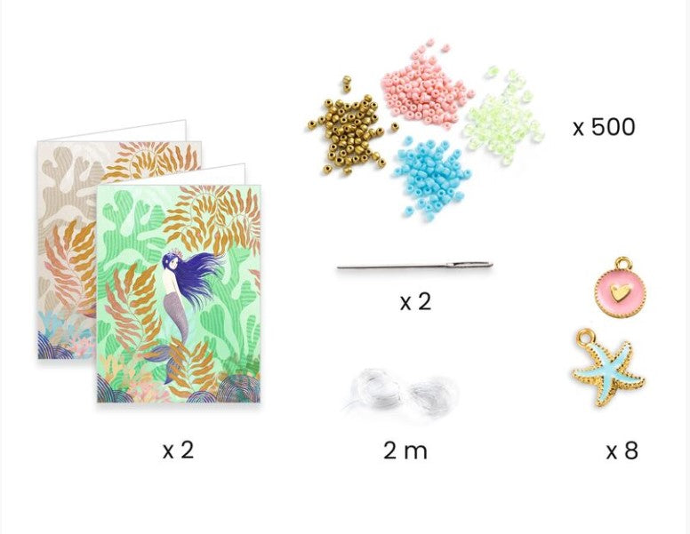 Djeco You & Me Sea Multi Wrap Bead Set Art & Craft Kits
