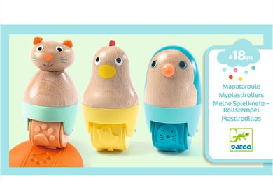 Djeco My PlastiRollers Animals 3pc Set Art & Craft