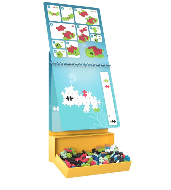 Plus-Plus Activity Pad Ocean Construction Toy
