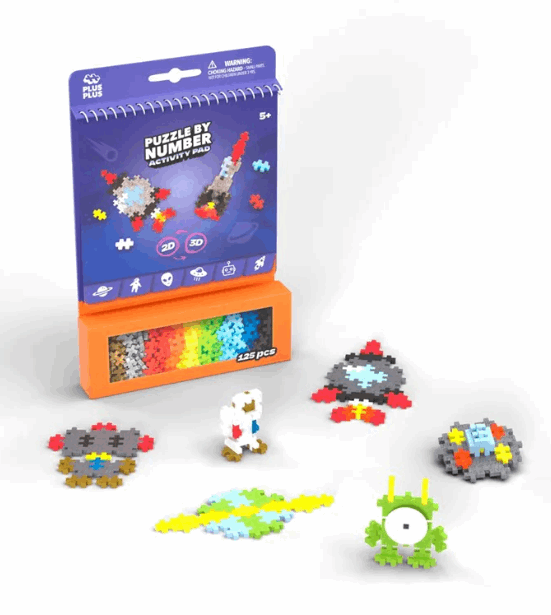 Plus-Plus Activity Pad Space Construction Toy