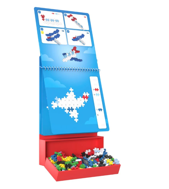Plus-Plus Activity Pad Transportation Construction Toy