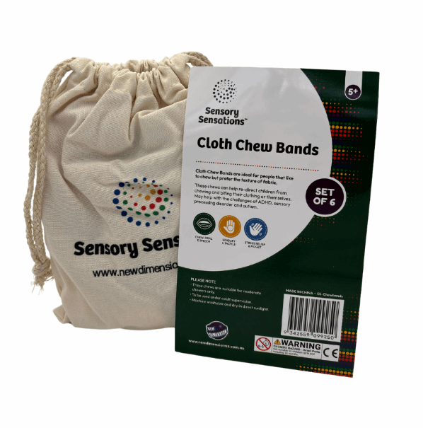 Sensory Sensations Chew Bands Set of 6 Sensory Needs