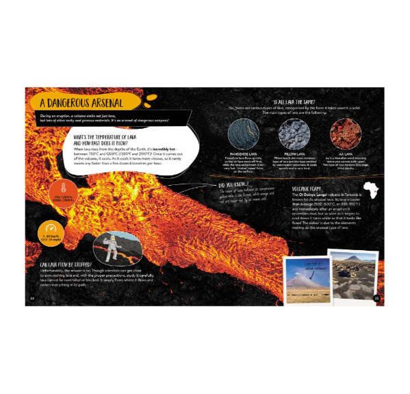 Sassi What How and Why Volcanoes Book and Poster
