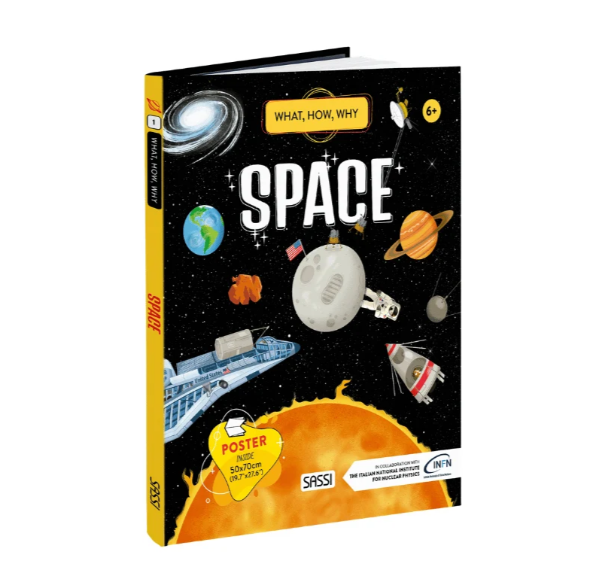 Sassi What How and Why Space Book and Poster