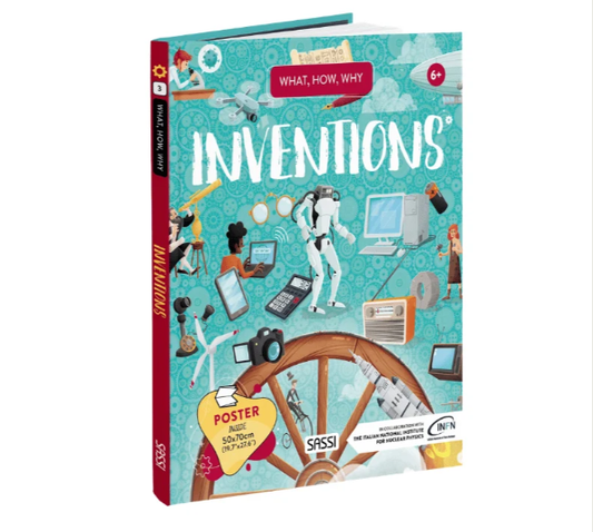 Sassi What How and Why Inventions Book and Poster