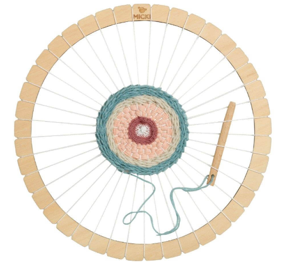 Micki Wooden Round Weaving Frame 30cm