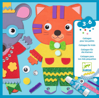 Djeco Little Sweethearts Collage Art & Craft Kits