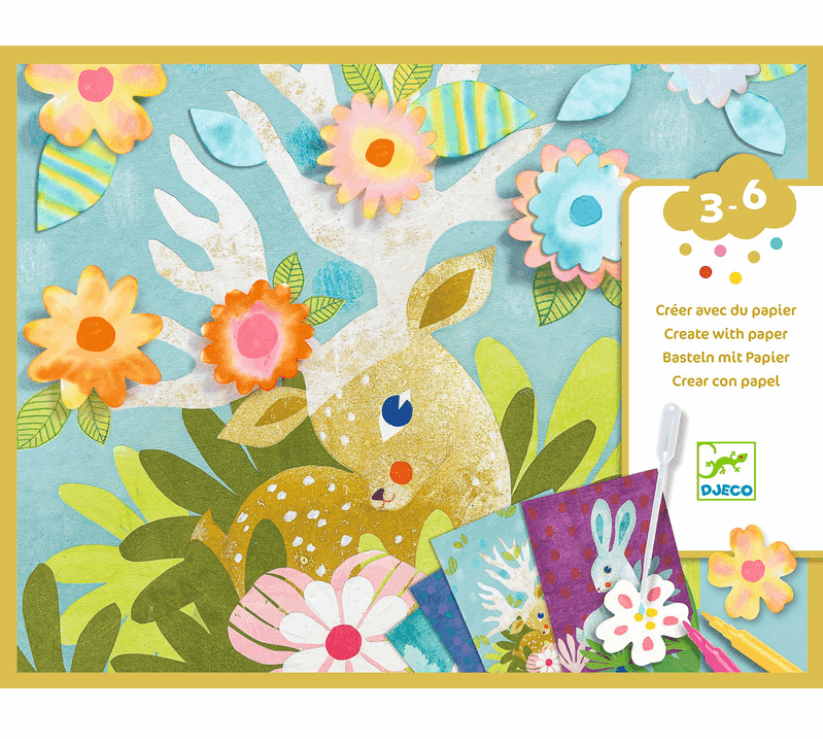 Djeco Blotting Paper Drawing Set Art & Craft Kits