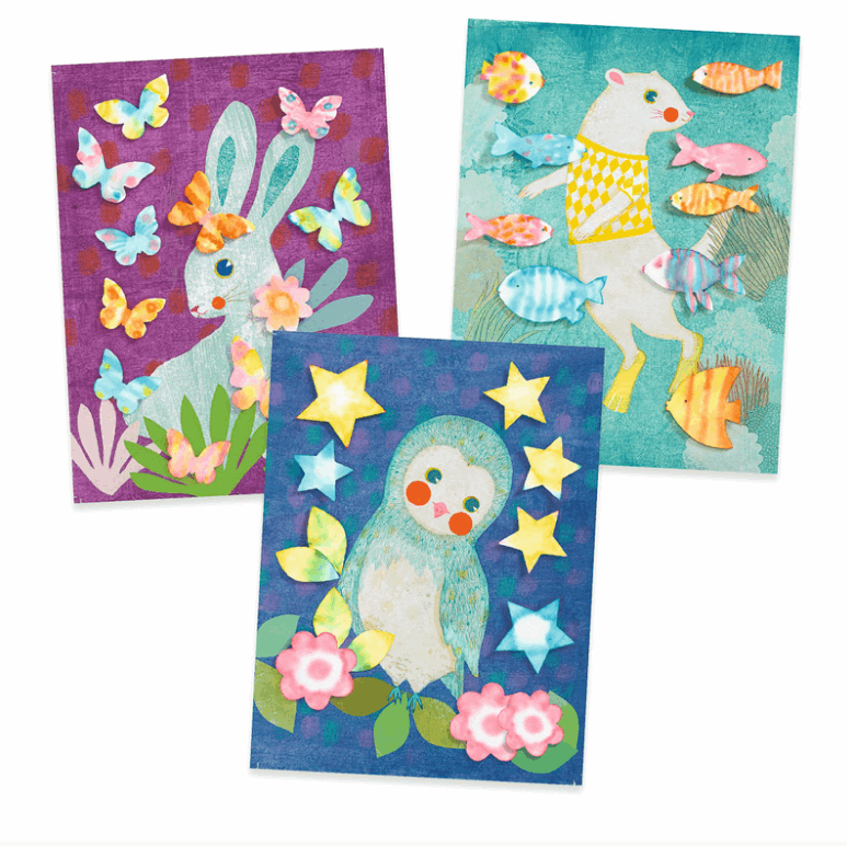 Djeco Blotting Paper Drawing Set Art & Craft Kits