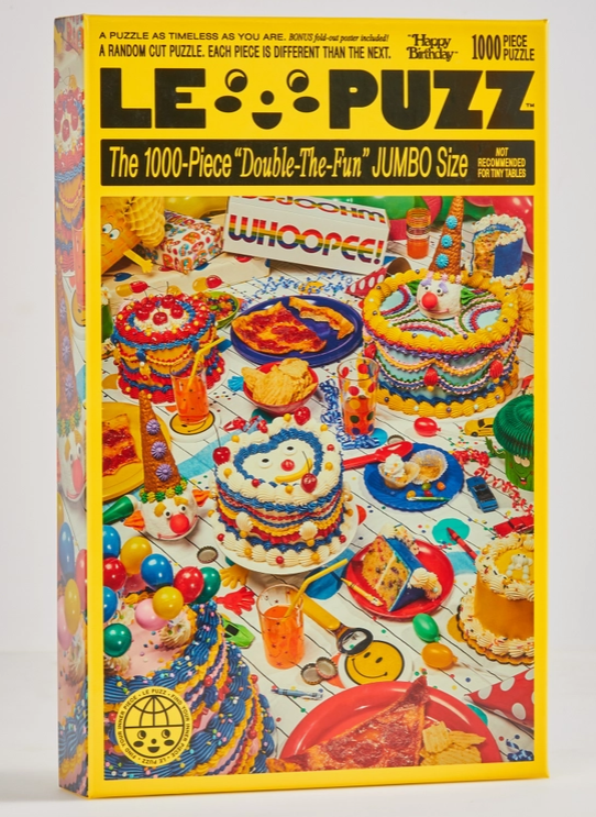 Le Puzz Happy Birthday 1000pc Puzzle