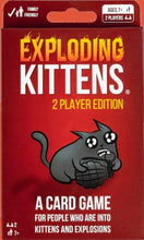 Load image into Gallery viewer, Exploding Kittens 2 Player Edition
