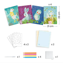Load image into Gallery viewer, Djeco Blotting Paper Drawing Set
