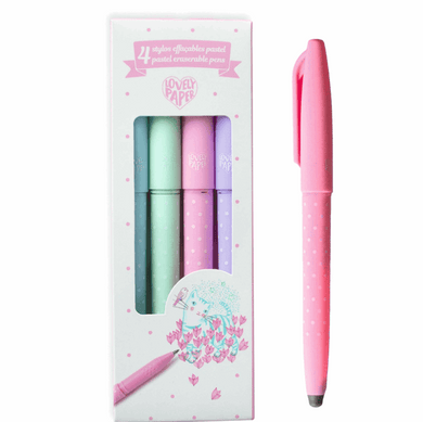 Djeco Pastel Erasable Pens 4pc Art & Craft
