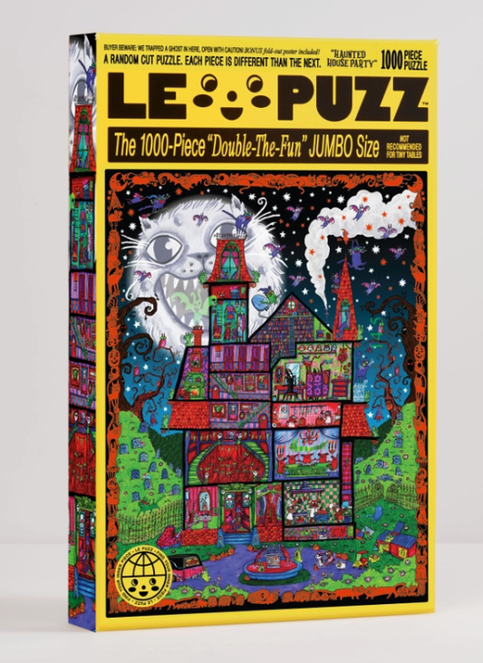 Le Puzz Haunted House Party 1000pc Puzzle