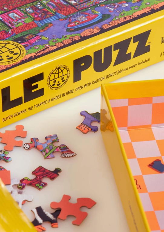 Le Puzz Haunted House Party 1000pc Puzzle